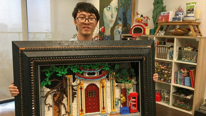 Báo Anh viết về người tái hiện đường phố Việt Nam bằng lego