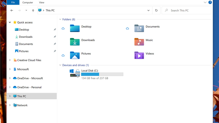 Windows 10 cập nhật các icon File Explorer mới, bắt đầu một cuộc đại tu thiết kế - Ảnh 1.