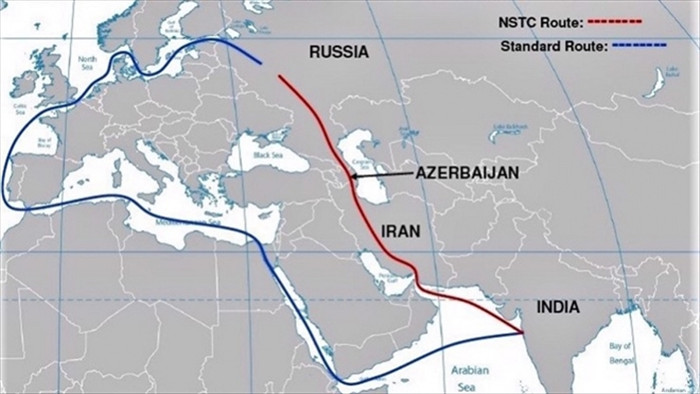 Iran muốn thay thế kênh đào Suez, 'rủ rê' Ấn Độ và Nga xây tuyến hàng hải mới - 1
