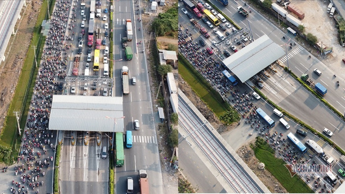 Trạm BOT xa lộ Hà Nội muốn chuyển toàn bộ làn thu phí sang tự động không dừng