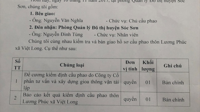 Cầu phao dựng năm 2017 bị thổi tuổi thành 1984 và xin 72 tỷ đồng xây mới - 5