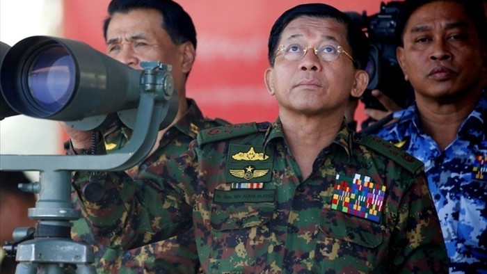 Phe đối lập kêu gọi Interpol bắt giữ Thống tướng Min Aung Hlaing - 1