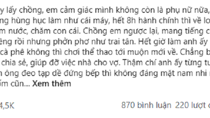 Giữ tiệc sinh nhật, chồng bảo 