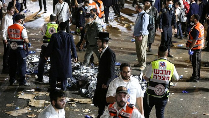Kinh hoàng thảm kịch giẫm đạp khiến 44 người chết ở Israel - 6