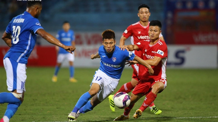 V-League kịch tính: 10 đội bóng cạnh tranh top 6, Hà Nội FC mất quyền tự quyết - 1
