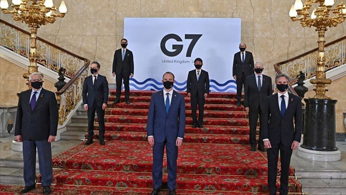 G7 bàn cách ứng phó Nga và Trung Quốc