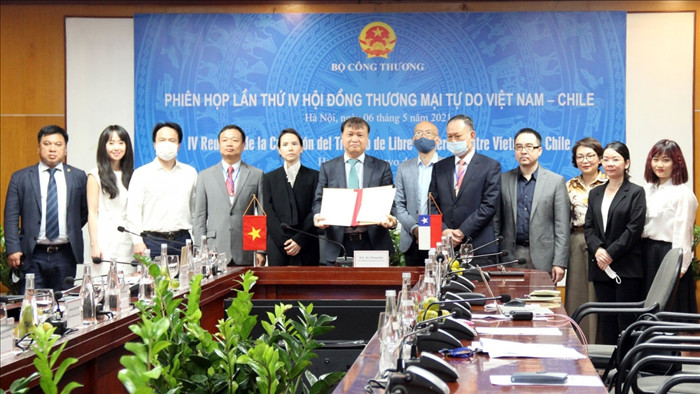 Phiên họp lần IV Hội đồng Thương mại tự do Việt Nam – Chile đã được tổ chức dưới hình thức trực tuyến tại Hà Nội và Santiago.