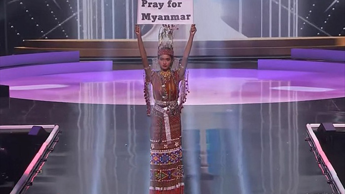 Thông điệp gây chú ý của hoa hậu Myanmar tại đấu trường Hoa hậu Hoàn vũ - 1
