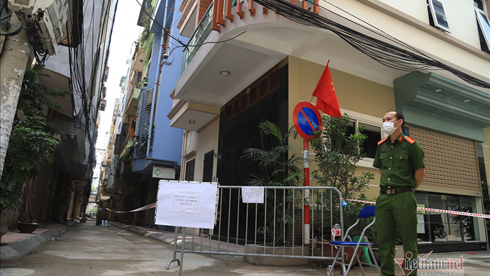 Thêm khu dân cư bị phong tỏa ở Hà Nội liên quan đến bệnh nhân 3533