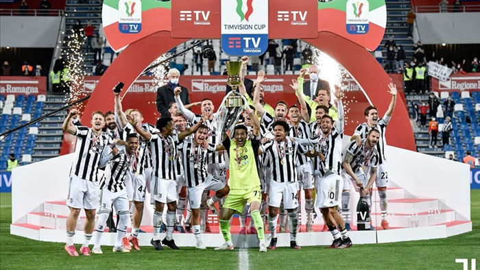Đánh gục Atalanta, Juventus lần thứ 14 đoạt Coppa Italia