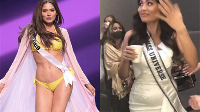 Tân Miss Universe 2020 lộ bụng mỡ sau 3 ngày đăng quang