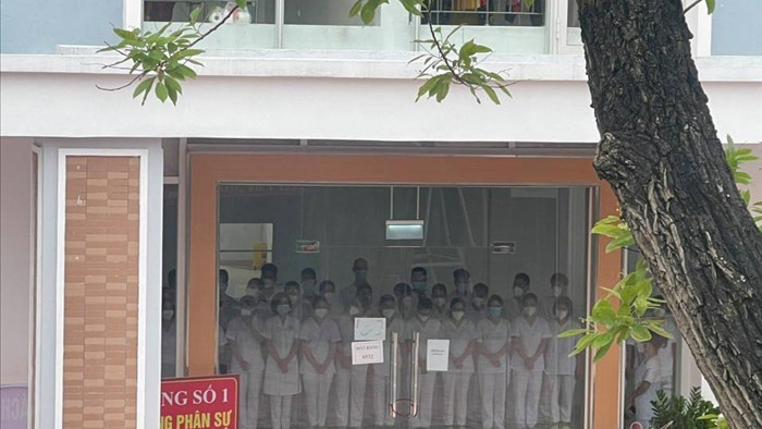 Bức ảnh bệnh viện dã chiến ở tâm dịch Bắc Giang lay động nhiều trái tim