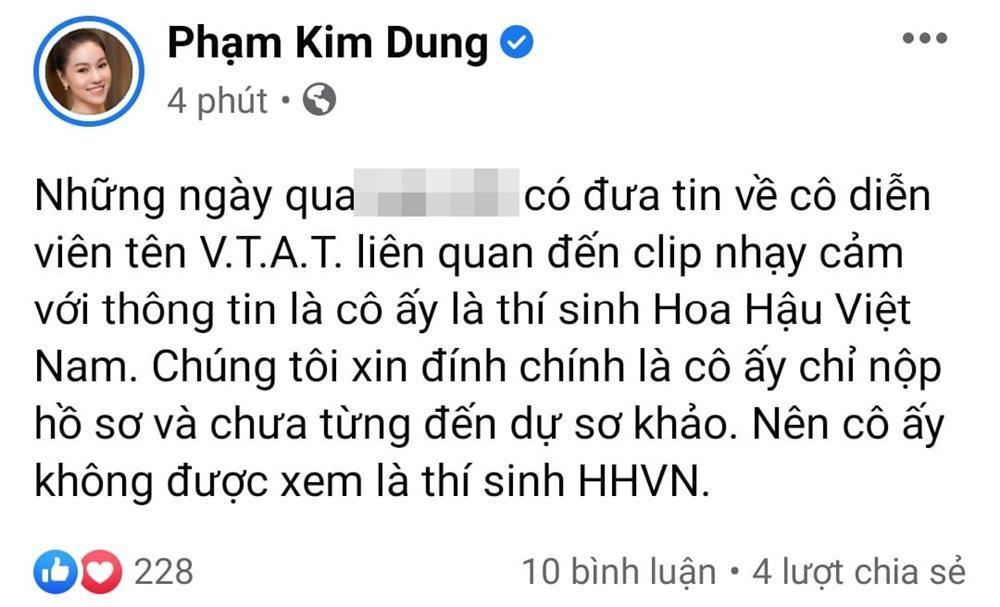 BTC Hoa hậu Việt Nam lên tiếng về hotgirl Về Nhà Đi Con lộ clip nóng-3