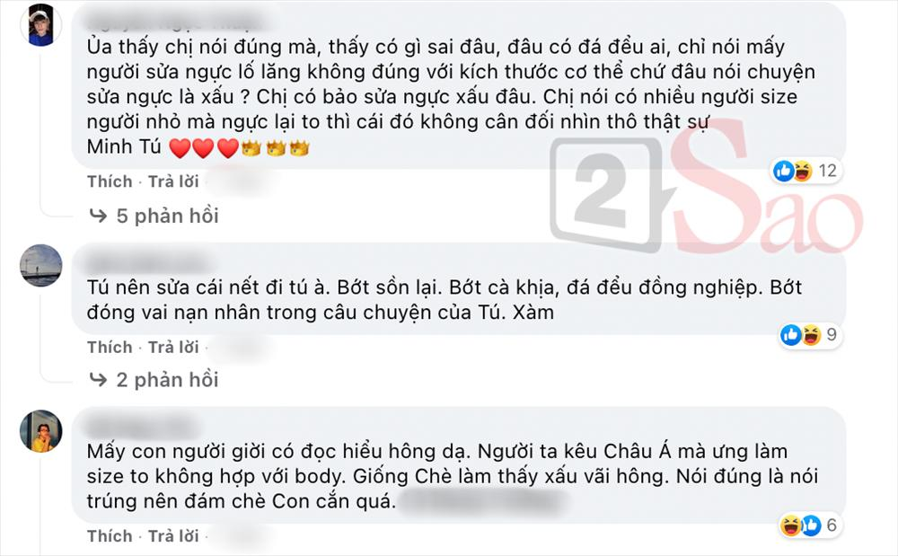 Minh Tú gây sốc với phát ngôn đá đểu loạt người đẹp nâng ngực-4