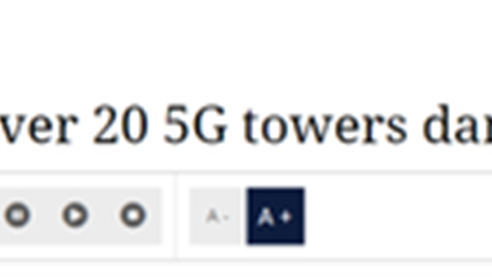 Tin lời đồn 5G phát tán virus Covid-19, người dân Ấn Độ phá hủy 20 tháp phát sóng - Ảnh 1.
