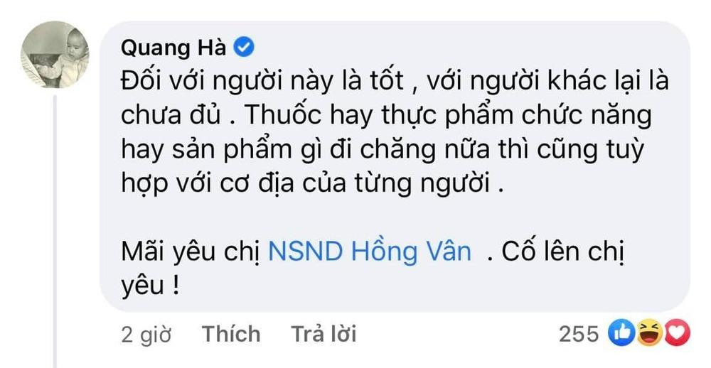 Quang Hà bị phản ứng mạnh vì bênh Hồng Vân giữa ồn ào PR-2