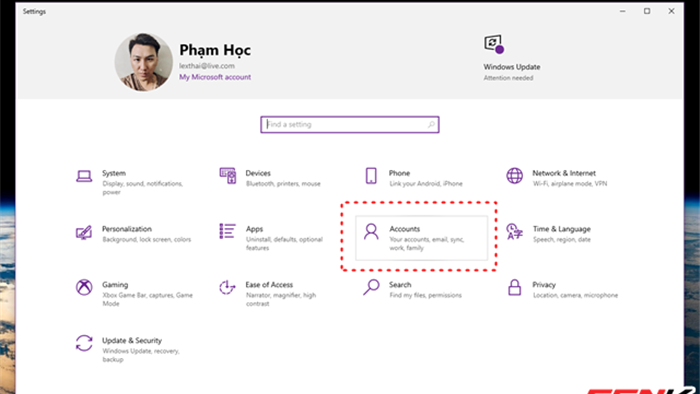 Dùng Windows 10 đã lâu, liệu bạn có biết cách thay đổi mật khẩu đăng nhập hay chưa? - Ảnh 2. Dùng Windows 10 đã lâu, liệu bạn có biết cách thay đổi mật khẩu đăng nhập hay chưa? - Ảnh 2.