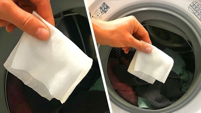 Lợi ích bất ngờ của việc cho khăn ướt vào máy giặt - 3