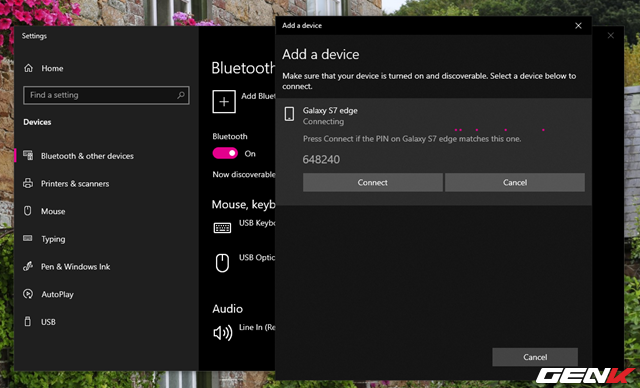 Cách thiết lập và sử dụng Bluetooth trên máy tính chạy Windows 10-9