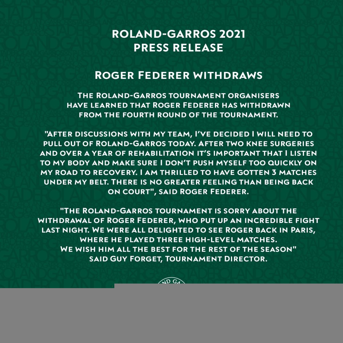 Federer bất ngờ rút khỏi Roland Garros 2021, quyết dồn sức cho Wimbledon-3