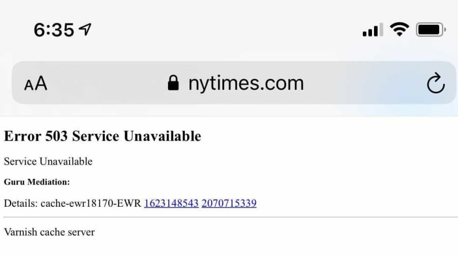 Website Nhà Trắng bị sập, không thể truy cập-1