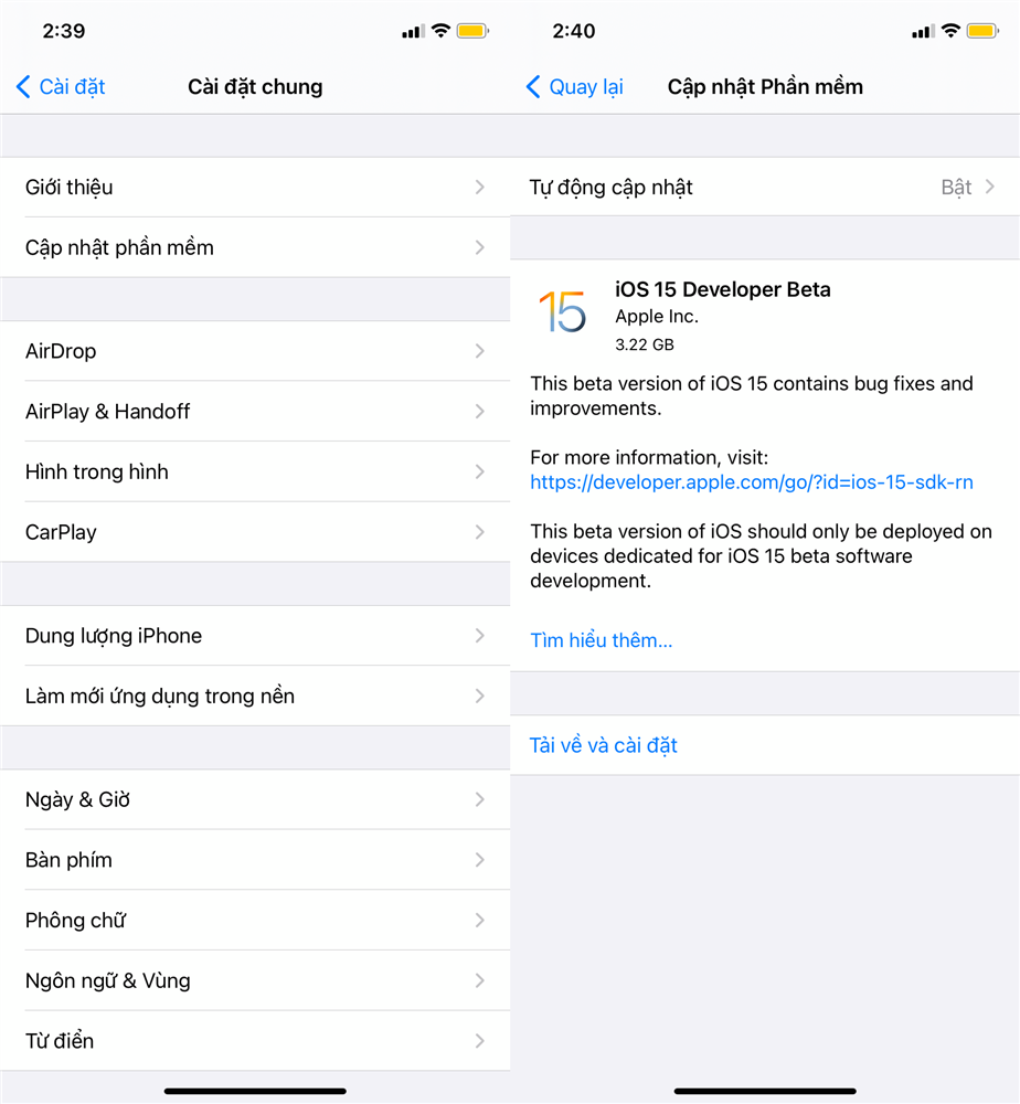 Cách cài đặt và trải nghiệm iOS 15 ngay từ bây giờ-11