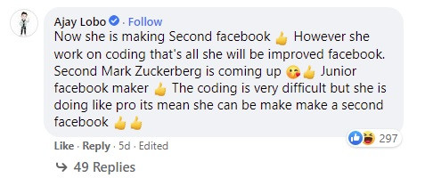 Mark Zuckerberg khoe con gái 5 tuổi học lập trình, cộng đồng mạng tấm tắc ‘chắc cô bé sắp xây Facebook phiên bản thứ 2’-2