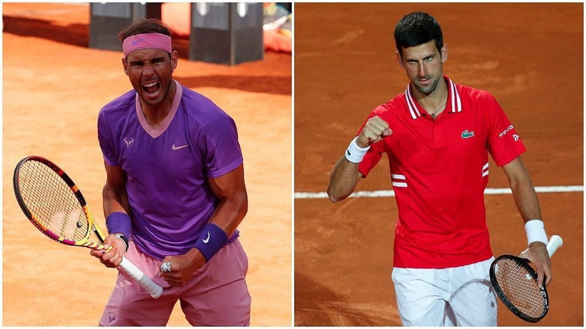 Nadal đấu Djokovic trong trận bán kết được chờ đợi ở Roland Garros 2021.