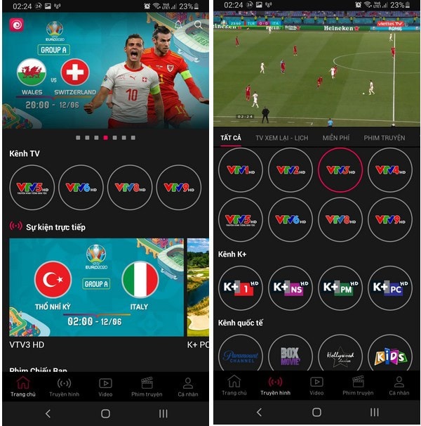 Cách xem trực tiếp các trận đấu tại Euro 2020 trên smartphone và máy tính-4