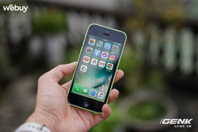 2021 rồi, muốn mua iPhone 5C vẫn tốn gần 1 triệu, liệu có đáng không? - Ảnh 1. 2021 rồi, muốn mua iPhone 5C vẫn tốn gần 1 triệu, liệu có đáng không? - Ảnh 1.