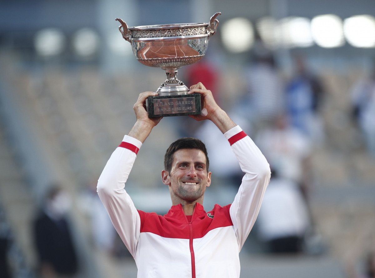 Djokovic đăng quang thuyết phục ở Roland Garros 2021. (Ảnh: Reuters).