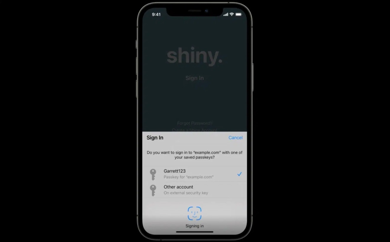 Hệ điều hành iOS sẽ sớm “khai tử” mật khẩu và nâng cấp tài khoản của chúng ta khó bị hack hơn - Ảnh 2. Hệ điều hành iOS sẽ sớm khai tử” mật khẩu và nâng cấp tài khoản của chúng ta khó bị hack hơn-2