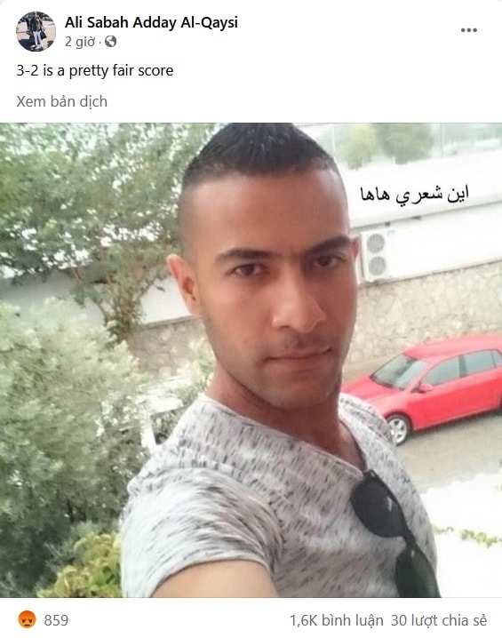 Dân mạng Việt đua nhau làm giả trang Facebook trọng tài chính người Iraq - 4 Dân mạng Việt đua nhau làm giả trang Facebook trọng tài chính người Iraq-4