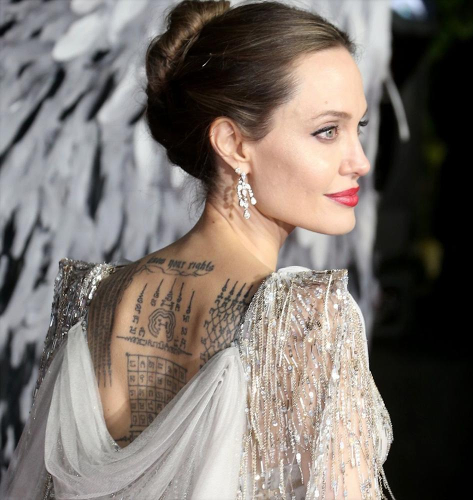 Tất tần tật ý nghĩa của gần 20 hình xăm trên cơ thể Angelina Jolie-2