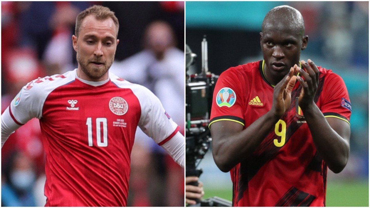 Romelu Lukaku và các cầu thủ tham dự trận Đan Mạch - Bỉ sẽ tạm dừng thi đấu ở phút thứ 10 để tri ân Christian Eriksen. (Ảnh: Goal)
