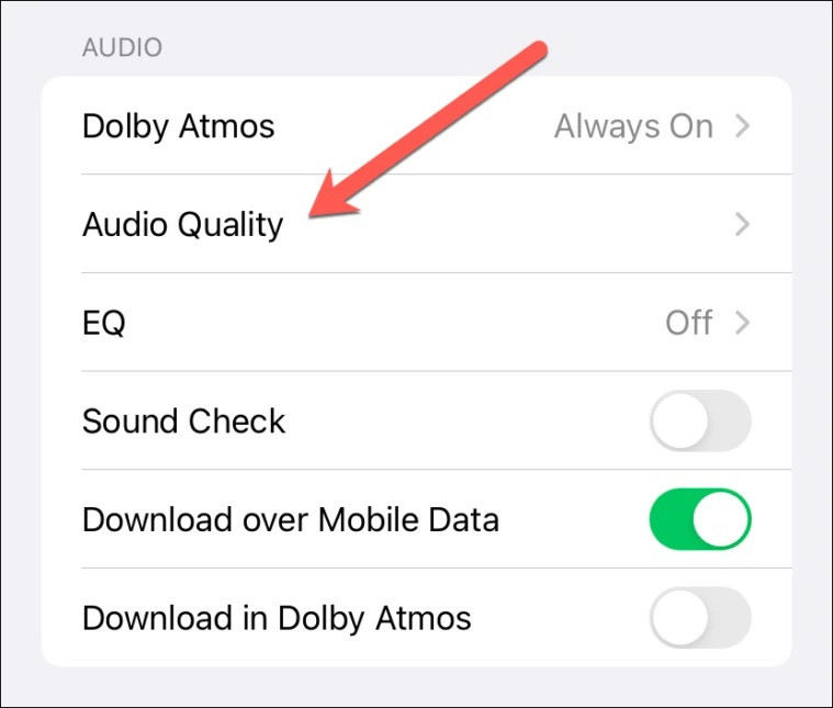 Cách kích hoạt tính năng nghe nhạc chất lượng cao trên iPhone-3