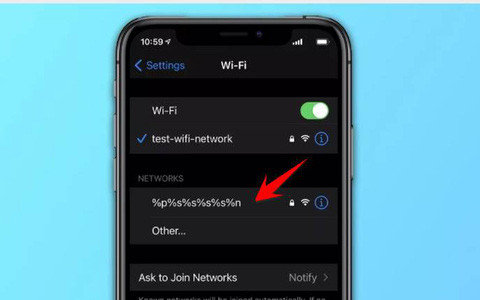 Tên mạng Wi-Fi kỳ quái này sẽ gây ra lỗi và làm hỏng chức năng kết nối không dây của iPhone, iPad - Ảnh 1.