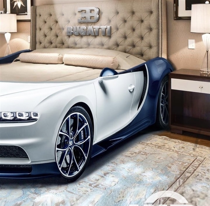 Bugatti Chiron phiên bản giường ngủ xa hoa bậc nhất thế giới-2