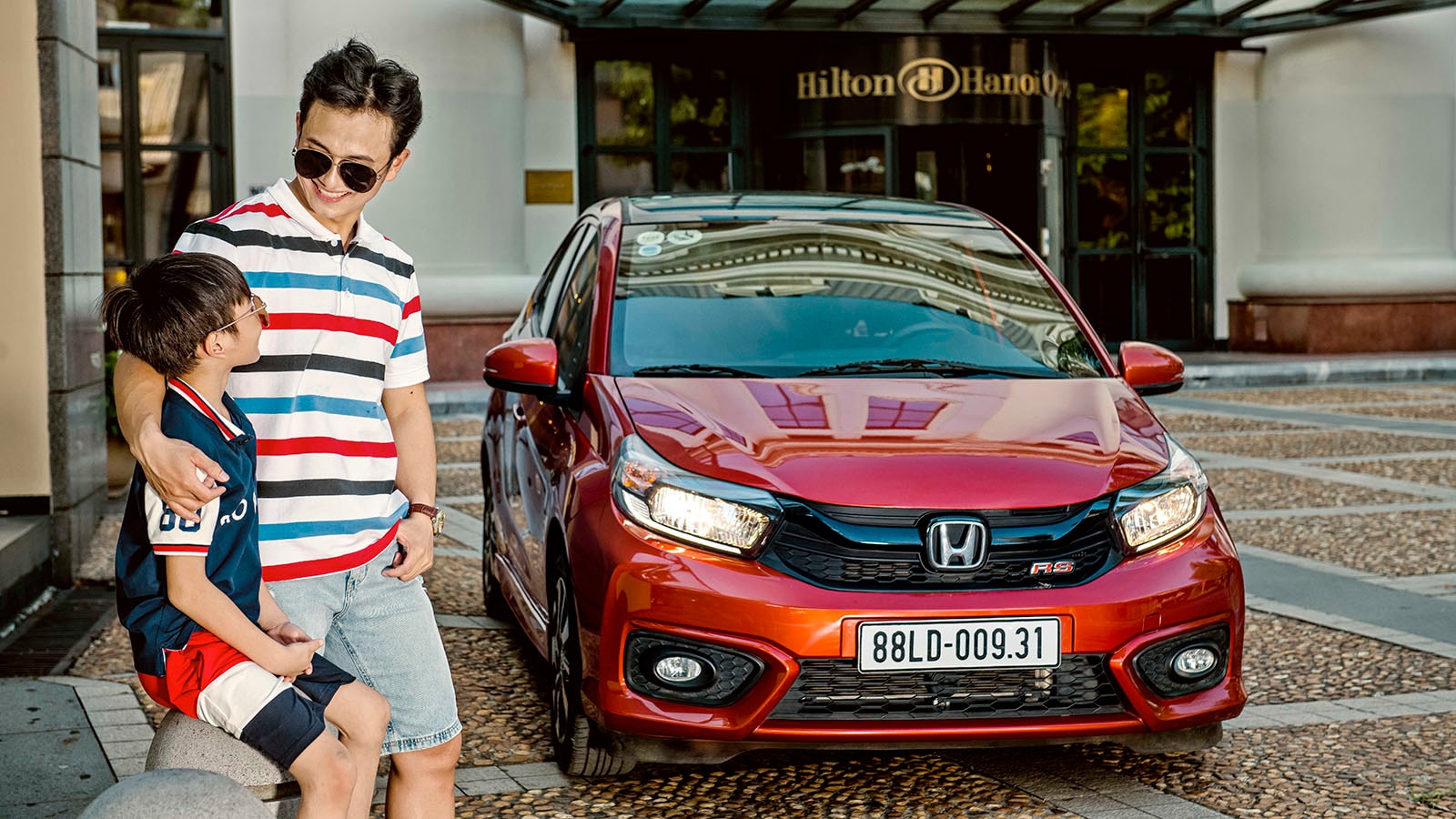 Đầu xe Honda Brio