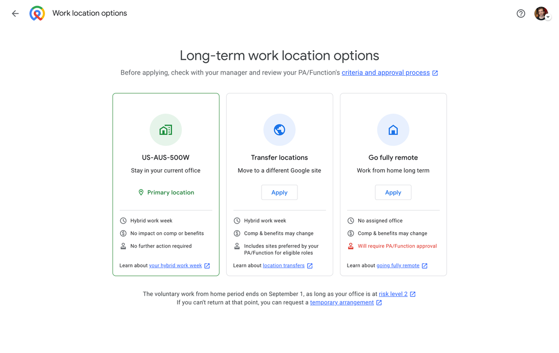 Google giảm lương nếu nhân viên chuyển trụ sở-1