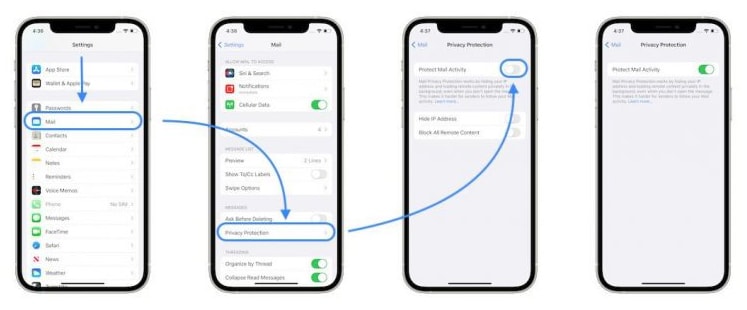 Cách ẩn IP và chặn người khác theo dõi hoạt động email trên iOS 15-3