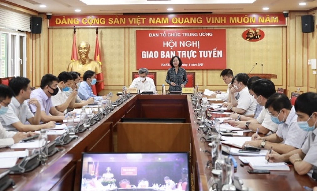 Hội nghị giao ban công tác tổ chức xây dựng Đảng khu vực miền Bắc hình ảnh 1 Hoi nghi giao ban cong tac to chuc xay dung Dang khu vuc mien Bac hinh anh 1