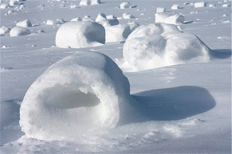 Tuyết cuộn: Hiện tượng thiên nhiên kỳ thú hiếm gặp-3