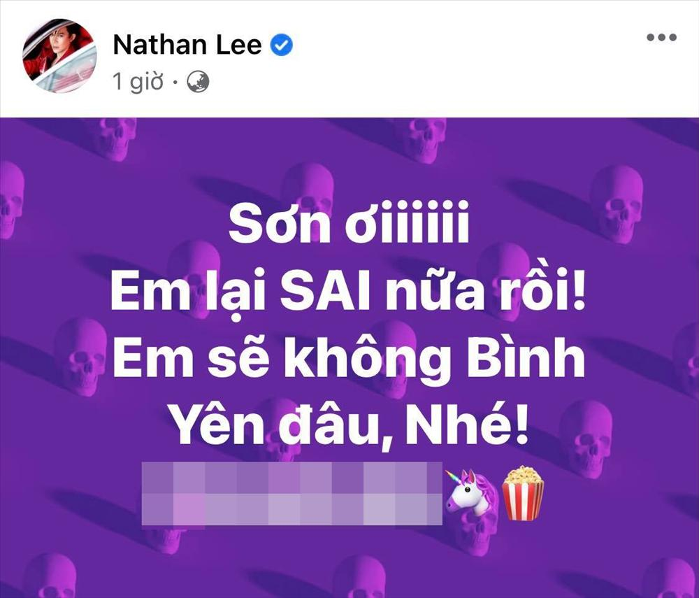 Nathan Lee không cho Cao Thái Sơn bình yên sau hành vi ăn cắp-1