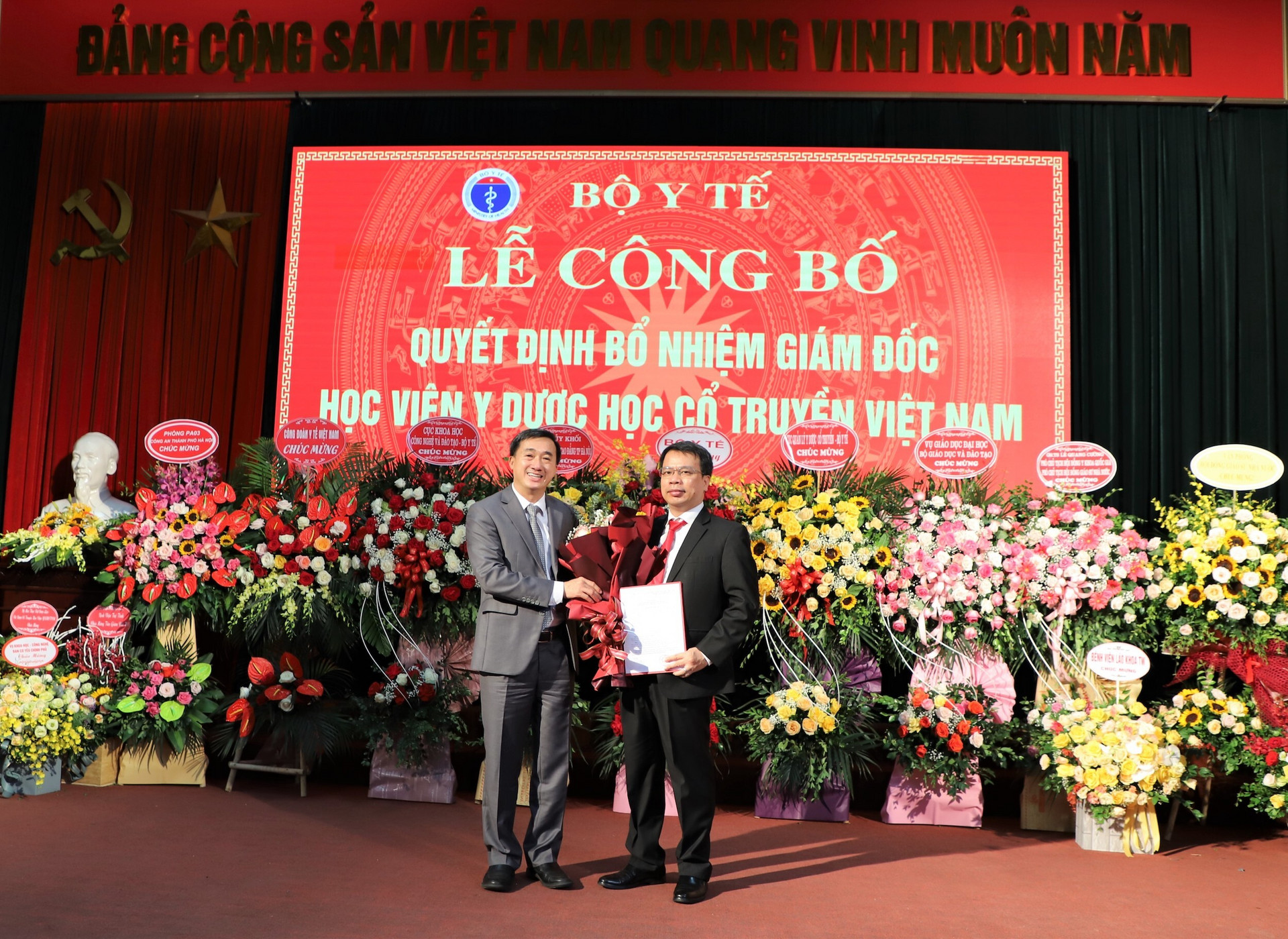 Bổ nhiệm tân Giám đốc Học viện Y dược học cổ truyền Việt Nam - 1