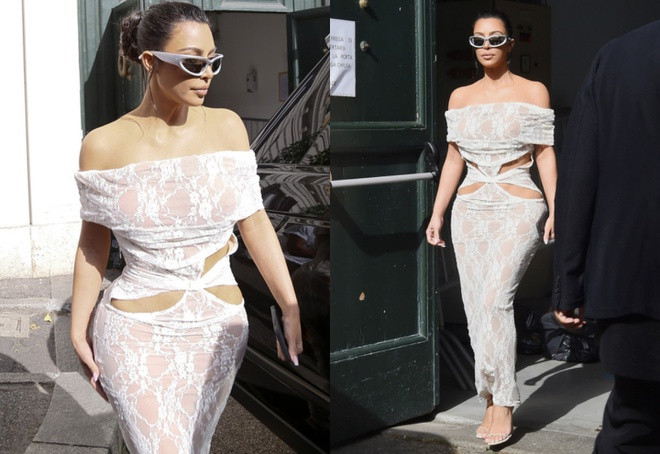 Kim Kardashian bị la ó vì bất chấp quy định trang phục tại vùng đất thánh Vatican - 4