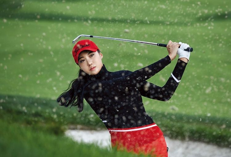 Nữ golf thủ Hàn Quốc đẹp không kém các siêu mẫu - 4