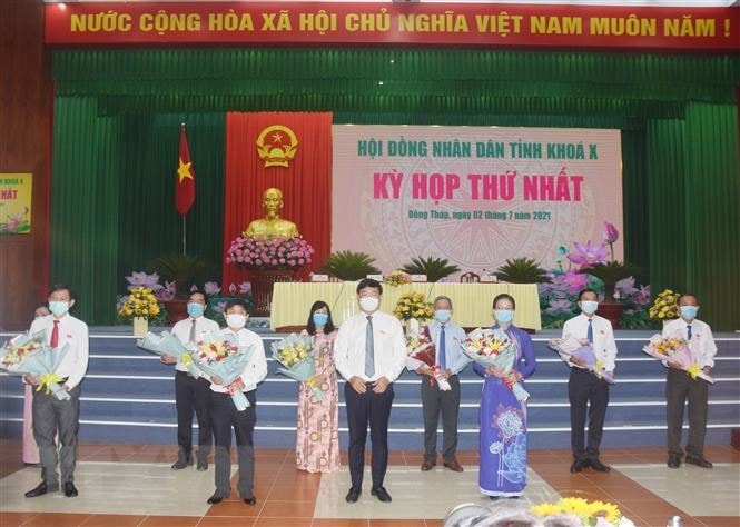 Dong Thap: Bau cac chuc danh lanh dao chu chot tinh nhiem ky 2021-2026 hinh anh 1