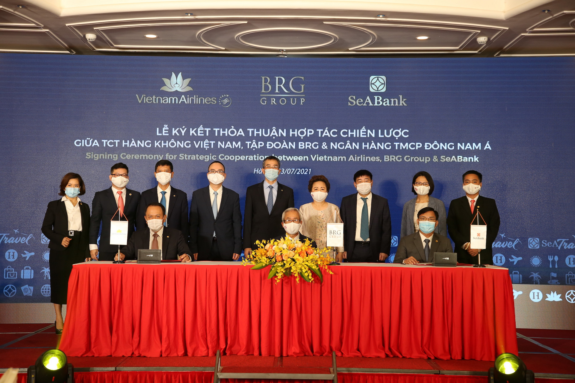 Vietnam Airlines, Tập đoàn BRG và SeABank ký kết thỏa thuận hợp tác chiến lược - 4