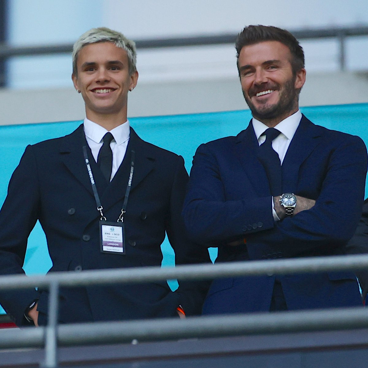 Romeo và David Beckham